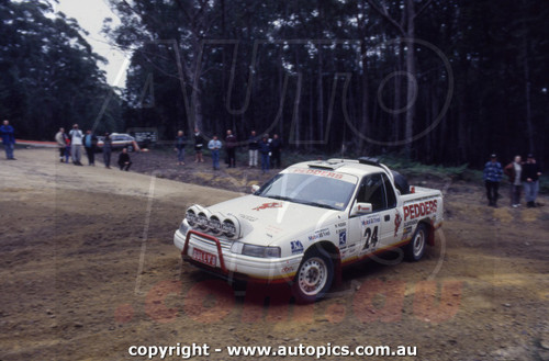 95RA06RB2509 - Mobil 1 Trial , Round Australia Trial, 1995, Ron Pedder Australia Mark Pedder - Holden Commodore VP Ute