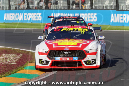 26AGP03JS7000 - Brodie Kostecki, Ford Mustang GT, Formula 1 Qatar Airways Australian Grand Prix, Albert Park Grand Prix Circuit, 2026 - Photographer James Smith