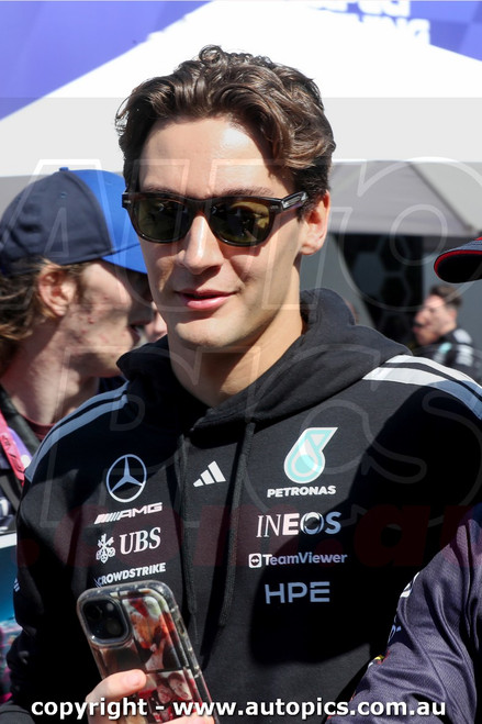 26AGP03JS3019 - George Russell, Mercedes AMG F1 W17, Formula 1, QATAR Airways Australian Grand Prix, Albert Park Grand Prix Circuit, 2026, Winner - Photographer James Smith