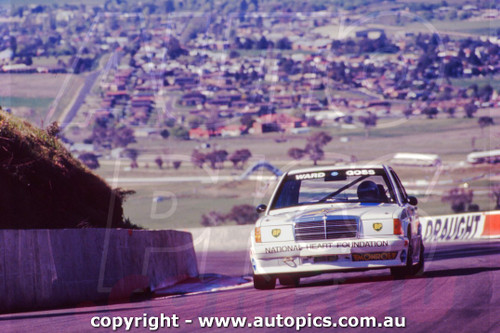 90BA09RS7034 - John Goss & Phil Ward, Mercedes-Benz 190E - Tooheys 1000, Bathurst, 1990 - Photographer - Ray Simpson