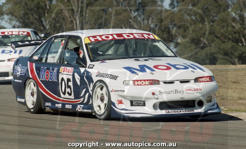 97OP11MC7001 - Peter Brock, Holden Commodore VS (HRT) Brock's Farewell - Oran Park Raceway, Narellan, New South Wales, November 16th 1997 - Photographer Marshall Cass