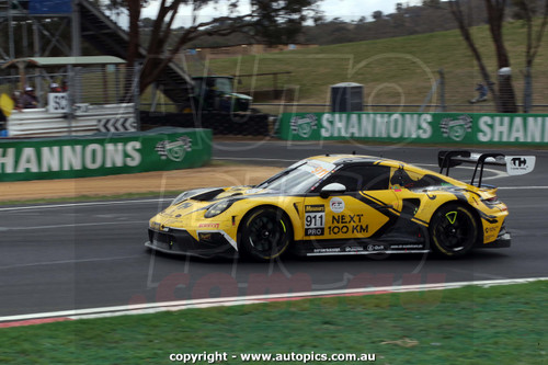26BA02JS5044 - Matt Campbell, Alessio Picariello & Bastian Buus, Porsche 911 GT3R - Meguiar's Bathurst 12 Hour, Mount Panorama, Bathurst, New South Wales, 2026 - Photographer James Smith