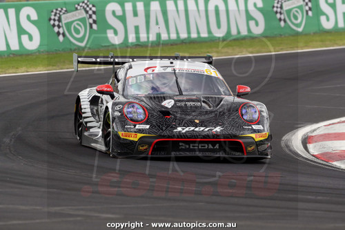 26BA02JS5059 - Ricardo Feller, Laurin Heinrich, & Klaus Bachler, Porsche 911 GT3R - Meguiar's Bathurst 12 Hour, Mount Panorama, Bathurst, New South Wales, 2026 - Photographer James Smith