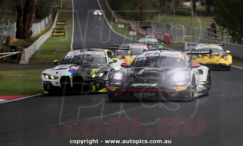 26BA02JS5064 - Ricardo Feller, Laurin Heinrich, & Klaus Bachler, Porsche 911 GT3R - Meguiar's Bathurst 12 Hour, Mount Panorama, Bathurst, New South Wales, 2026 - Photographer James Smith