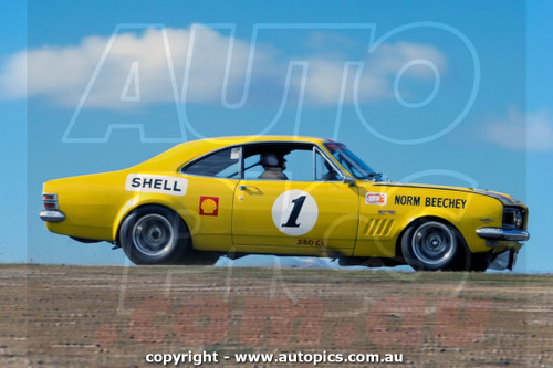 71OP09RT7050 - Norm Beechey, Holden Monaro GTS - Oran Park Raceway, Narellan, New South Wales, 1971 - Photographer Russell Thorncroft