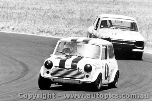 72178 - J. Dellaca Morris Cooper S & J. Murcott Ford Escort T/C  - Phillip Island 30th January  1972