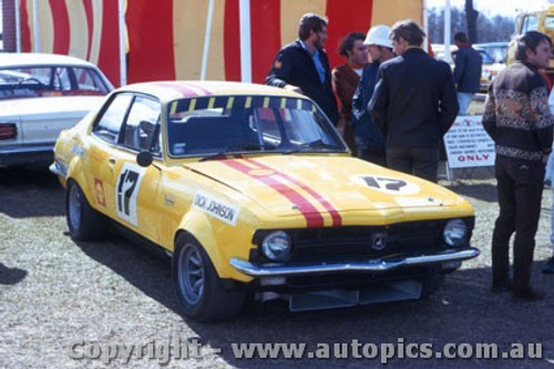 71190 - Dick Johnson - Holden Torana GTR -  Lakeside 1971  - Photographer John Heselwood