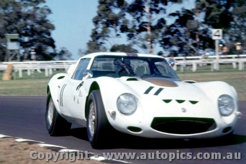 67481 - Max  Brunninghausen Alfa Romeo GTZ T/C - Warwick Farm 16th July 1967