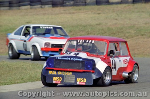 80026 - Paul Gulson Morris Mini - Oran Park 23rd March 1980