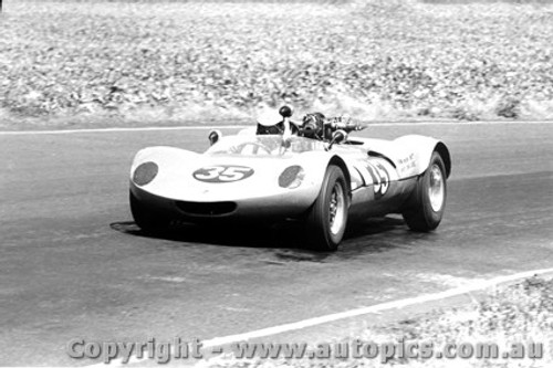 70471 - Charles Occhipinti Elfin Mallala  - Phillip Island 24th January 1970 - Photographer Peter D  Abbs