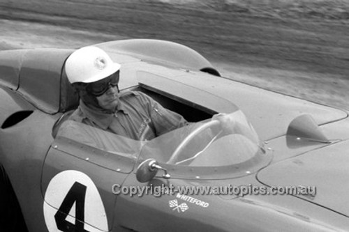 58547 -  S. Jones Maserati -  Fishermen s Bend 22nd February 1958 - Photographer Peter D Abbs