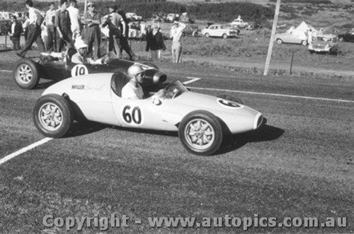 58538 - A. Miller Miller Special / J. Roxburgh Cooper Climax - Phillip Island  26th December 1958 1958 - Photographer Peter D Abbs