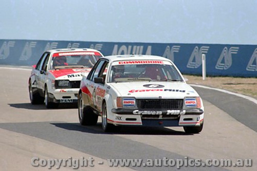 80773  -  A. Grice / J. Smith  & P. Brock / J. Richards  Bathurst 1980 -  Holden Commodore VC - Photographer Darren House