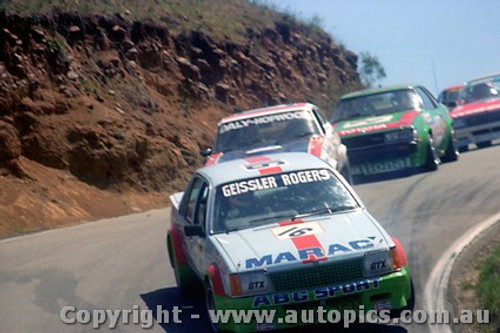 80792  - G. Rogers / F. Geissler  -  Holden Commodore VC  6th Outright Bathurst 1980 - Photographer Lance J Ruting