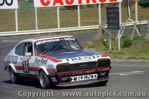 80821  - P. Hopwood / T. Daley 17th Outright - Ford Capri -  Bathurst 1980 - Photographer Lance J Ruting