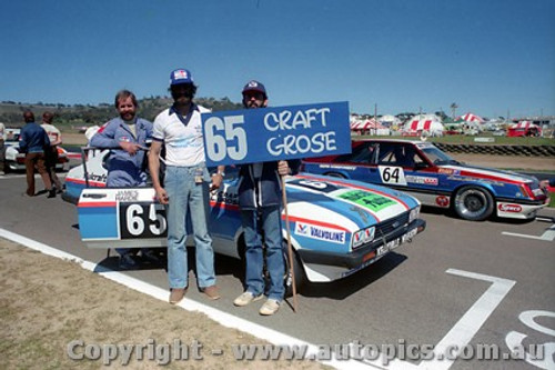 84774  -  J. Craft / L. Grose  Ford Capri - 21st Outright Bathurst 1984  - Photographer Lance J Ruting