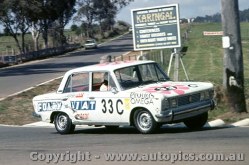 69764 - C. Cole / L. Keefe - Fiat 125 -  Bathurst 1969