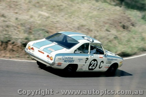 69766 - T. Mason / N. Mason Mazda R100 Coupe -  Bathurst 1969 -  Photographer  Lance J Ruting