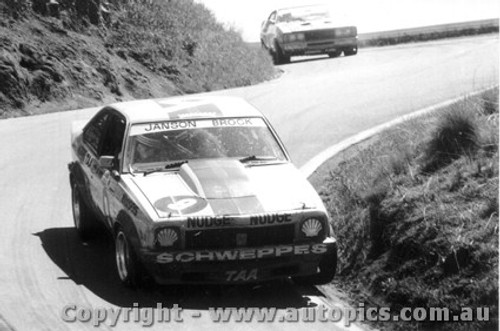 78789  -  P. Janson / Phillip Brock - Holden Torana A9X  - Bathurst 1978 - Photographer Lance  Ruting