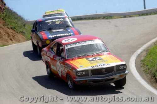 78830 - Nick Louis / Stephen Stockdale - Mazda RX3 - Peter Hopwood / Jim Davidson  - Ford Capri V6 - Bathurst 1978 - Photographer Lance  Ruting