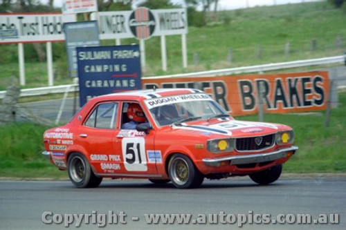 78842 - John Duggan / Brian Wheeler  - Mazda RX3 - Bathurst 1978 - Photographer Lance  Ruting