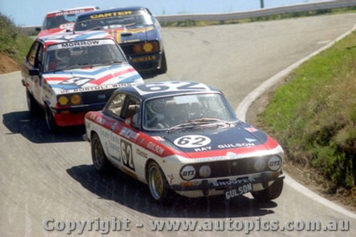 78849 - Ray Gulson / Paul Gulson  - Alfa 2000 GTV - Bathurst 1978 - Photographer Lance  Ruting   the neg is badly marked - this is the only shot we have of this car