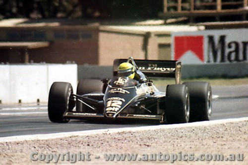 85508 - Ayton Senna Lotus 97T - AGP Adelaide 1985 - Photographer Darren House