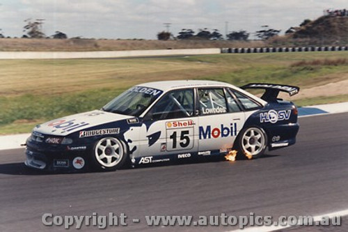 96013 -  Craig Lowndes  Holden Commodore VR - Calder  1996 - Photographer Darren House