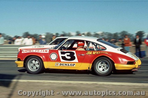 74096 - Jim McKeown  Porsche  - Oran Park 4th August 1974 -  - Photographer Jeff Nield