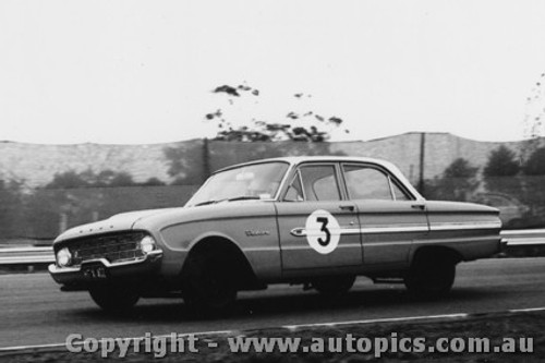 63016 -  K. Burns Ford Falcon  - Sandown 1963 - Photographer Peter D Abbs