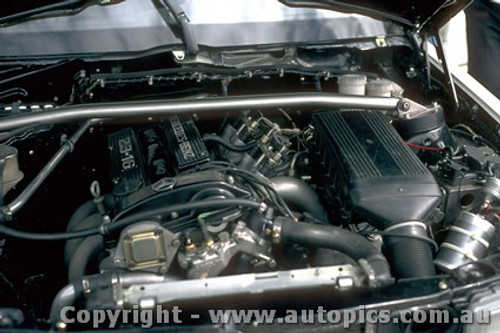 87779  - P. Ward / C. Clerihan - Mercedes Benz 190E 16  - Bathurst 1987  - Photographer Peter Green