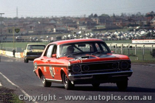 69108 - F. Gibson / B. Seton -  Ford Falcon XW GTHO Phase 2  - 14th Sandown 1969 - Photographer David Blanch