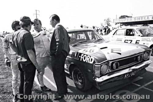 70808 - G. Ritter / R. Knight -  Ford Falcon   XW GTHO -  Bathurst 1970  - Photographer Lance J Ruting