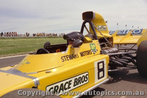 73527 -  John Leffler - Elfin MR5 - 14th October 1973 - Phillip Island - Photographer Peter D Abbs