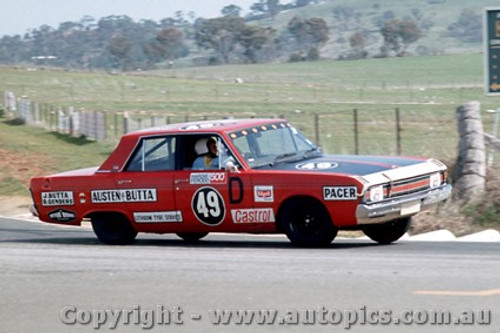 70817 - J. Butta / R. Genders -  Chrysler Valiant Pacer 4 Barrel  -  Bathurst 1970