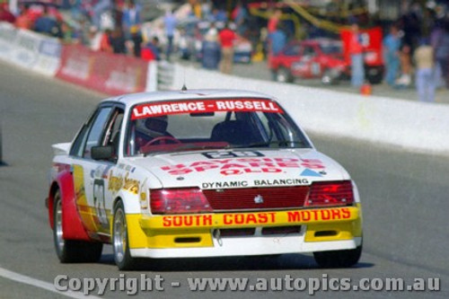 82813 - B. Lawrence / G. Russell - Holden Commodore VH - Bathurst 1982 - Photographer Lance J Ruting
