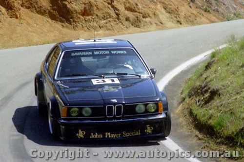 82821 - J. Richards / D. Hobbs BMW 635 CSi- Bathurst 1982 - Photographer Lance J Ruting