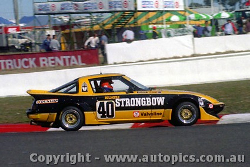 82830 - P. McLeod / P. Dane - Mazda RX7- Bathurst 1982 - Photographer Lance J Ruting