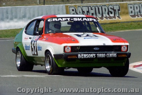 82848 - J. Craft / R. Skaife - Ford Capri - Bathurst 1982 - Photographer Lance J Ruting