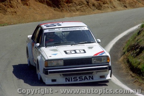 82854 - M. Hasemi / K. Hoshino Nissan Bluebird Turbo - Bathurst 1982 - Photographer Lance J Ruting