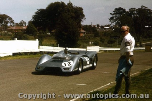 66462  - Noel Hurd  Elfin Cobra - Sandown  1966 - Photographer Peter D Abbs