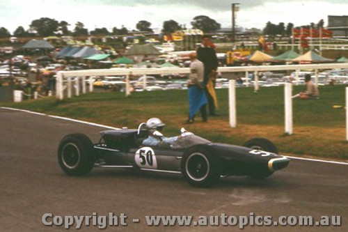 67589 - Clive Mills Elfin  -  Sandown 1967 - Photographer Peter D Abbs