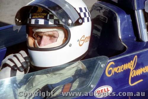 74645 - Graeme Lawrence Lola T332 - Amaroo 18th August 1974  - Photographer Jeff Nield