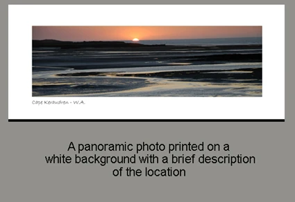 Cape Keraudren  -  W.A. - Product Code 30007 - Photographer David Blanch