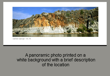 Geikie George -  W.A. - Product Code 30010 - Photographer David Blanch