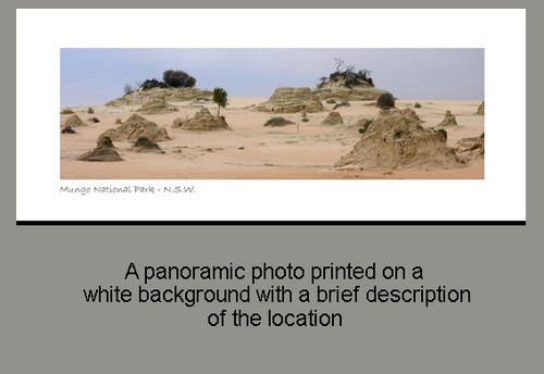 Mungo National Park - N.S.W. - Product Code 33004 - Photographer David Blanch