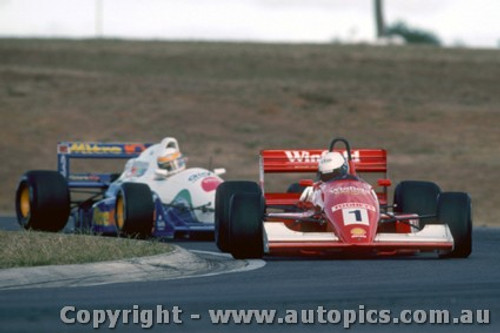 92508 - Mark Skaife Formula Brabham  Holden Oran Pak 1992 - Photographer Ray Simpson