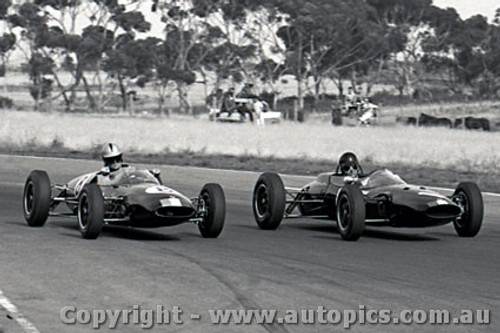 64539 - Leo Geoghegan Lotus 27 / Ian  Pete  Geoghegan Lotus 22 - Calder 5th May 1964 - Photographer Richard Austin