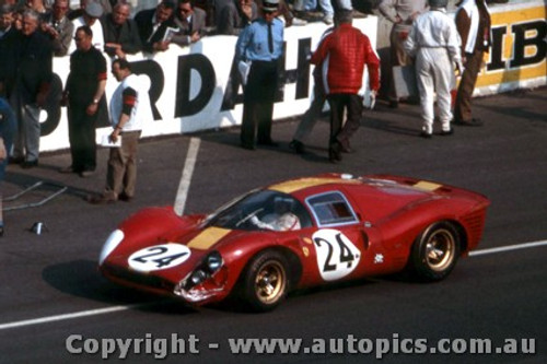 67301 - W. Mairese / J. Blatan - Ferrari 330 P4 - Le Mans 24 Hour 1967 - Photographer Adrien Schagen