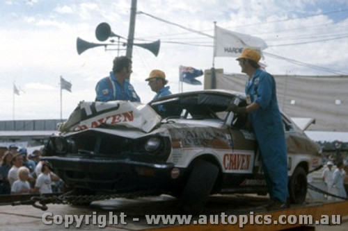 77840  -  Y. Katayama / G. Leeds  Mazda RX3 -  Bathurst 1977- Photographer  Chris Tatnell